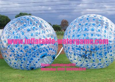 China Blue Dots Inflatable Zorb Ball For kids for sale