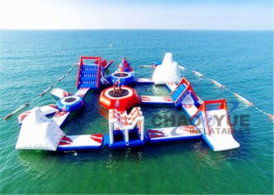 China Giant Floating Inflatable Aqua Park 0.9mm PVC Tarpaulin Inflatable Water Games for sale