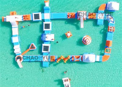 China Commercial Huge Floating Inflatable Water Park With CE Air Pump Accessory for sale