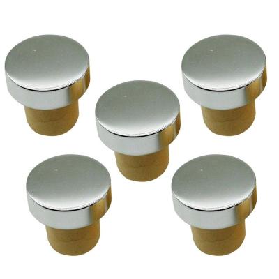 China Non Spill Vodka T Shaped Caps To Seal Synthetic Cork for sale