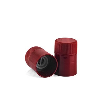 China Non Spill Non Refill Aluminum Plastic Cap For Glass Bottles Of Vodka , Whiskey for sale