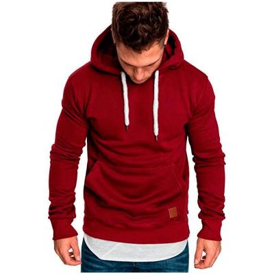 China Anti-wrinkle Mens Coats Plain Hooded Sweatshirts Blanket Pullover Fleece Hoodies For Men for sale