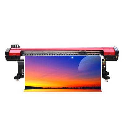 China Large Printing Hotels Eco Solvent Printer Machine 3.2 Size Eco Solvent Ink With XP600/I3200/Dx5/Dx7 Heads for sale