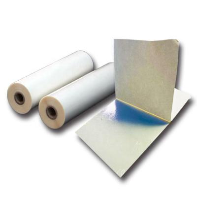 China Custom Transfer Glass UV Stickers Metal Transfer Film Coated With A/B Film for sale