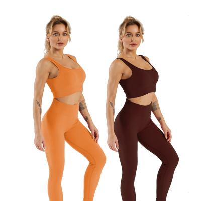 China Moq Breathable Comfortable Butt Lift Activewear Low Sports Suits New High Quality Sportswear Yoga Set » for sale