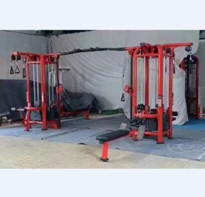 China Commercial Jungle Multi Gym Equipment 180KG 8 in 1 Multi Gym Equipment 8 Station Jungle Gym Equipment for sale