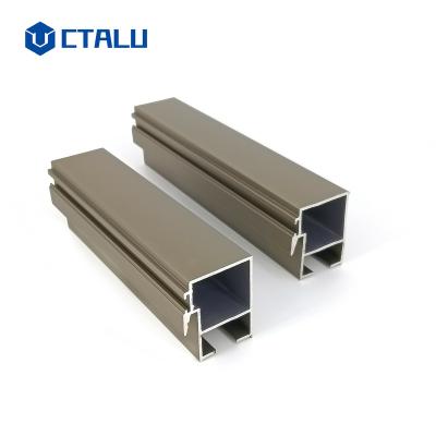 China building & Decoration Aluminum Window Parts Matte Finish Aluminum Extrusions Bronze Aluminum Hook for sale