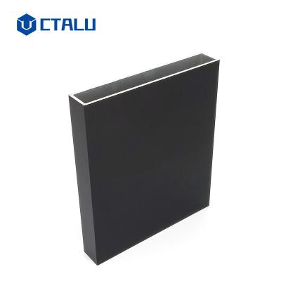 China building & Anodizing decoration anodizing aluminum rectangular tube 1x3/4 or 1x1/2 100x25 aluminum tubular 100x45 75x25mm for sale