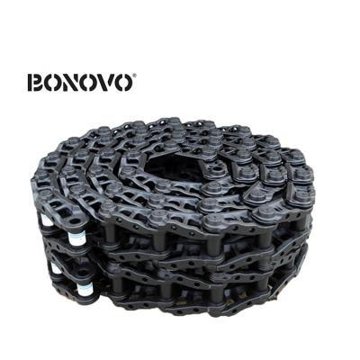 China Excavator bulldozer bulldozer bd2g sk200 d8k track chain with shoes track link assembly track chain pc200-3/5/7 undercarriage for sale