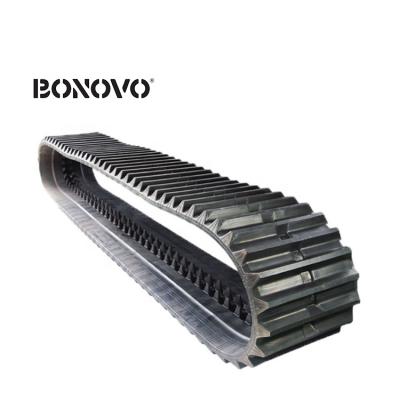 China Construction Agriculture Construction Excavator Crawler Track Rubber Track Track Protection 400 72.5N 70 for sale