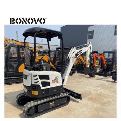 China Building material stores DG XX Europe 5 standard 2000KG excavator small 2 ton mini excavator for sale for sale