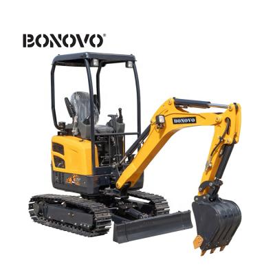 China Construction material shops DIGDOG mini excavator price, 1ton 2ton mini rubber track digger for sale for sale