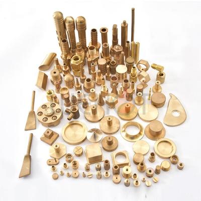 China Customized Brass components Manufacture CNC Machining Parts for construction industry WT-H019 for sale