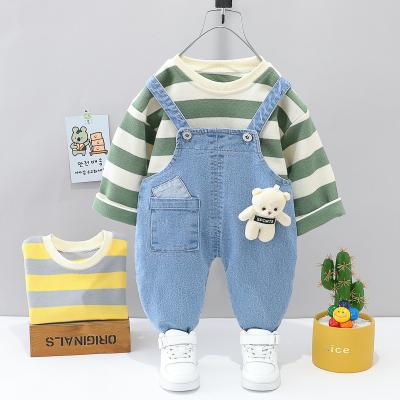 China Breathable bear doll suspender costume for infants and children in autumn costume kids for sale