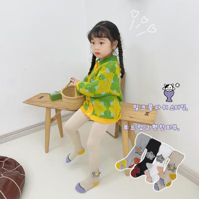 China Flower Tights QUICK DRY Little Girls Use 3 Pairs of Leggings in a Bag for sale