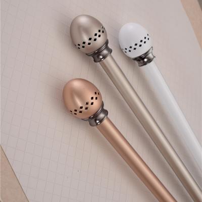 China High Quality Durable 28mm Curtain Rod With Metal Final In Stock for sale