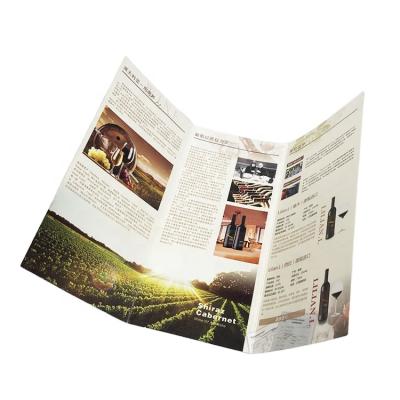 China paper & Cardboard Factory Fast Printing Design Products Small Cheap Customized Insert Brochure Flyer Printing for sale