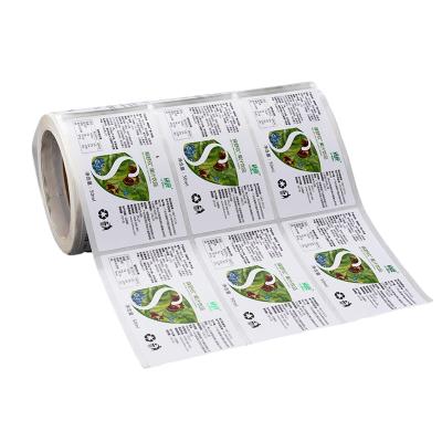 China Factory Adhesive Bulk Custom Brand Peelable Hot Stamping Foil Printing Adhesive Stickers Paper Labels for sale