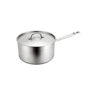 China Sustainable High Quality Household And Commercial Kitchen Stainless Steel Material Multifunctional Sauce Pot With Lid for sale