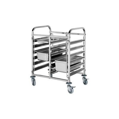 China Modern desgin newly designed stainless steel multi-layer multifunctional cart for commercial kitchen and hotel for sale