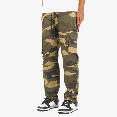 China Wholesale Custom Anti Pilling Carpenter Cargo Jogger Wide Track Cotton Camouflage Plus Size Outdoor Men Tactical Pants With Pocket for sale