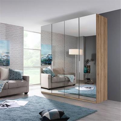 China High quality PANEL wood open wardrobe interior design, walk in closet for sale