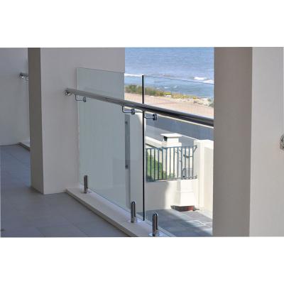 China Round Stainless Steel Cable Railing Spindle Frameless Glass Balustrade for sale