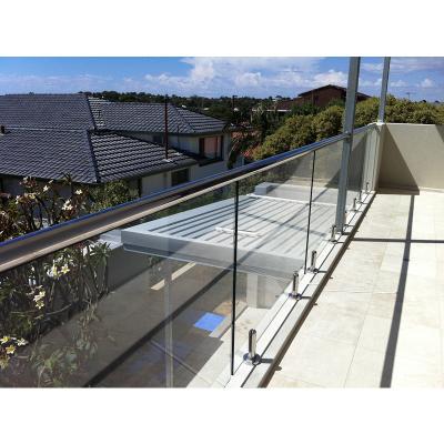 China Frameless Glass Balustrade Stainless Steel Cable Railing Spigot Bridge Railings for sale