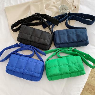 China Factory New Durable Style Autumn Winter Stripper Custom Cross - Body Bag Women Stripper Sling Nylon Message Bag Shoulder Bag for sale