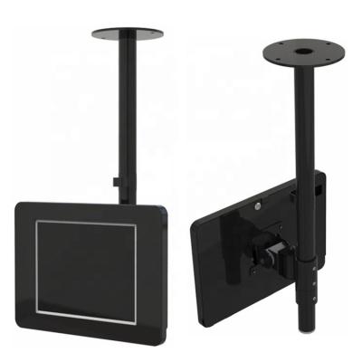 China 360 Rotation Tiltable Height Adjustable Aluminum Ceiling Mounting iPad Tablet Holder for sale