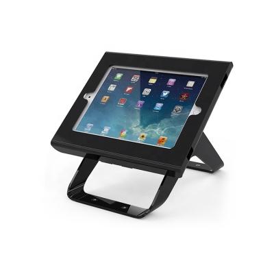 China Adjustable and Vestatile Rotating Tablet Holder Tablet Enclosure Metal Tablet Stand for iPad Air 10.2