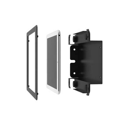 China Wall Mounted Metal Tablet Enclosure Rack Side Mount Tablet Holder For 10.2