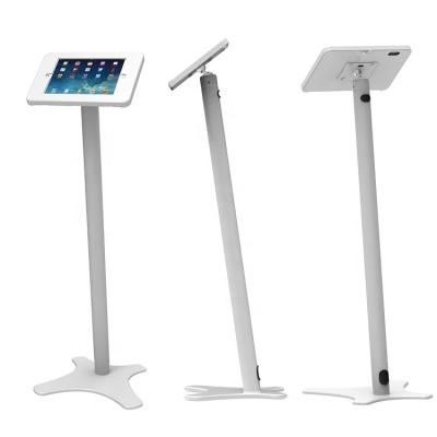 China SF-1301Supermarket Pole Stores Floor Display Stand For iPad , Rotating Pole Floor Stand for sale