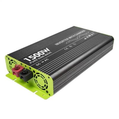 China Controller Solar System Power Inverter Power Hybrid Solar Inverter 24V To 220V 1500W Power Inverter Pure Sine Wave for sale