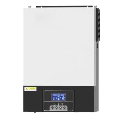 China 5Kw 48V 230Vac Solar Inverter + High Pv Input 500Vdc 100A Mppt Solar Charger + Battery Charger Solar Hybrid Inverter Battery for sale