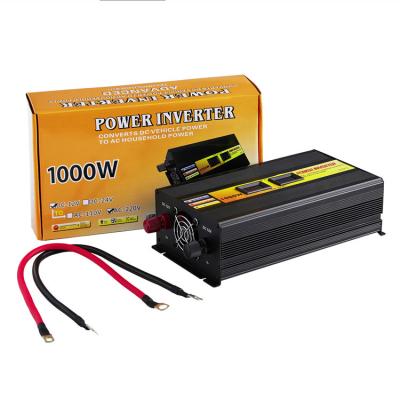 China 12V 24V Low Price Portable Inverter Generator Solar Manufacturer China Wholesale 1000W Solar Inverter for sale