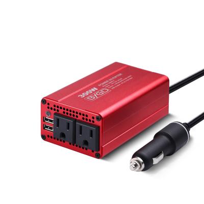 China Smart Car 12V Dc To Ac Power Inverter Dc To Ac Power Inverter 300W Pure Sine Wave Inverter For Dc Power System for sale