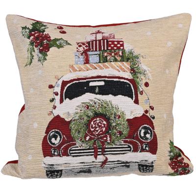 China Christamas Home Decoration Wholesale 45*45cm Custom Printing Christmas Pillow Covers Case For Home Decor for sale