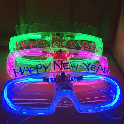 China Lenses: PC Frame: Plastic Good Year Led Party Glasses for sale