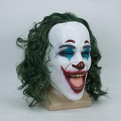 China Latex Clown Mask Movie Joker Cosplay Party Halloween Joker Mask for sale