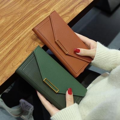 China Waterproof Factory Wholesale 2022 Popular Wallet Ladies Wallet Females Coin Purse Short Wallet For Women for sale