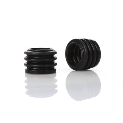 China custom molded EPDM rubber bellows dust boot cover mini rubber parts - dust cover for sale