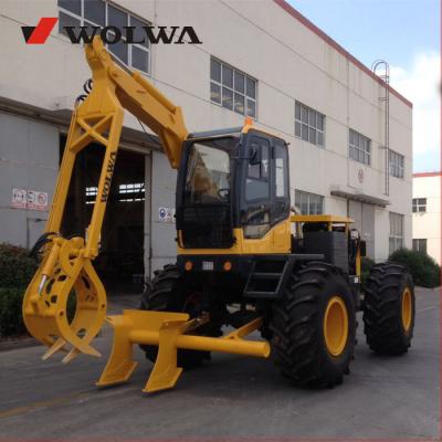 China farmers 4 wheel sugar cane loader often used at large cane mills and in transport load areas 4BTA3.9-C100 for sale