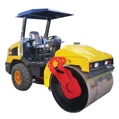 China Farms China Full Hydraulic Road Roller 4 Ton Tower On Double Drum Japan Diesel Engine for sale