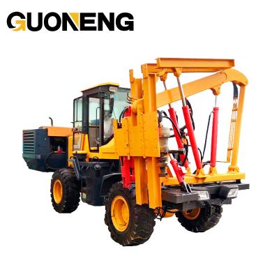 China Construction worksÂ   guardrail ram and post driver ram machine for sale