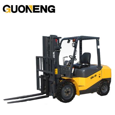 China Building material shops strong power 3 ton diesel forklift with EPA engine for sale for sale