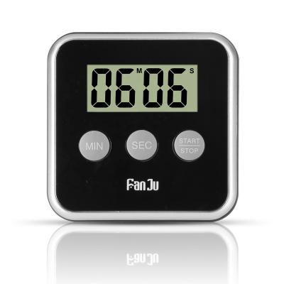 China Classes Table LCD Digital Stopwatch Kitchen Countdown Timer Clock for sale