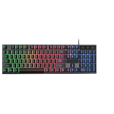 China Gaming Ready-to-use Luminous Desktop Notebook Computer Feel Keypad General Keyboard and Mouse Set for sale