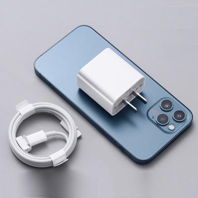 China 20W mobile phone palladium mobile phone charger for TYPE-C phone12 tablet protection palladium fast charging charging head for sale