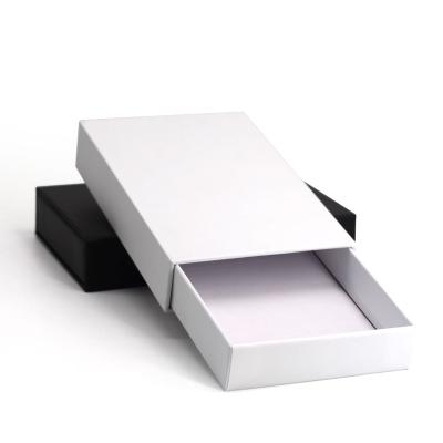 China Hot Selling Recycled Materials Rectangle Drawer Box Packaging Paper Storage Boxes for sale